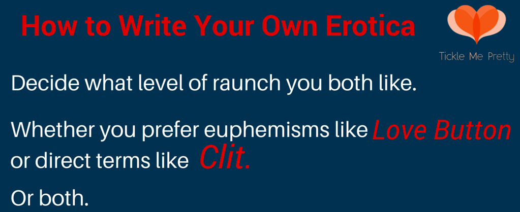 write your own erotica tips